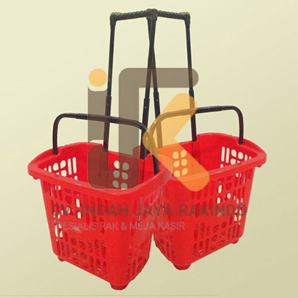 Keranjang Belanja 2in1 (Tarik & Jinjing)